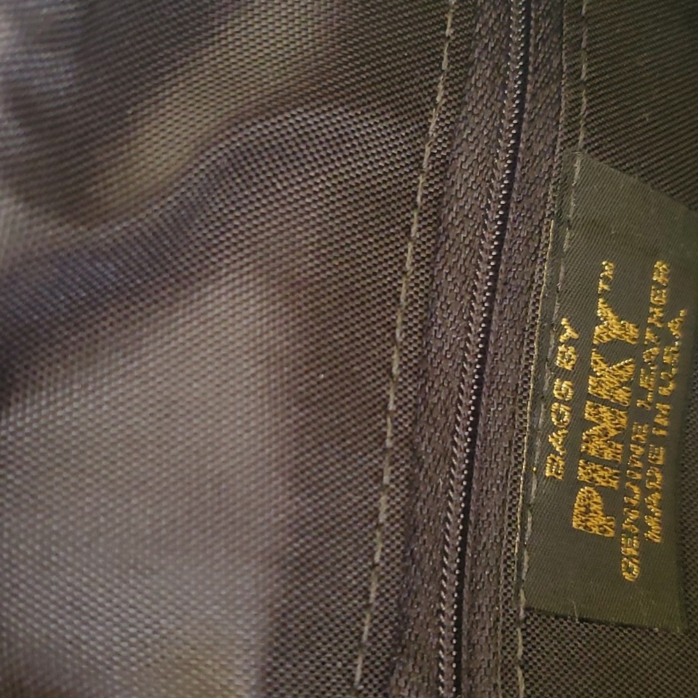 Pink bag hobo in genuine leather - Picture 3 of 4